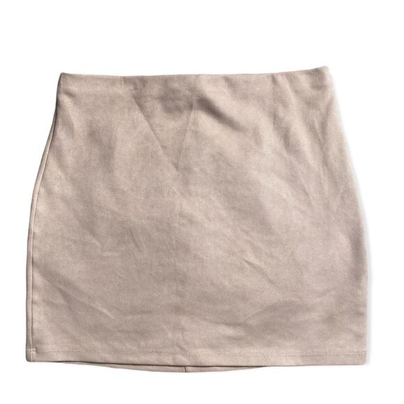 Bebe SZ M faux suede skirt - Picture 1 of 3